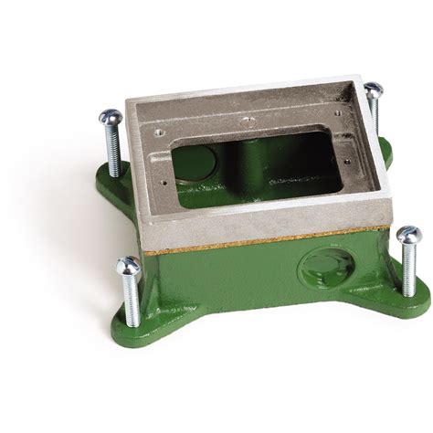 concrete electrical floor box|shallow floor outlet box.